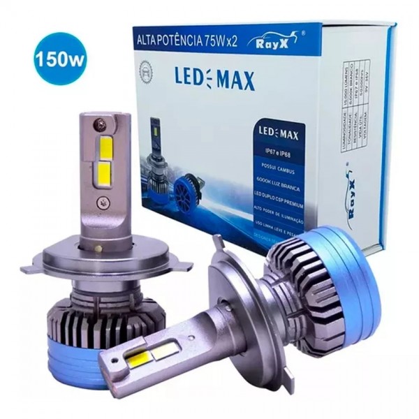 LAMPADA LED MAX 6000K 15000L H16 - RAY-X MAX